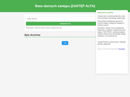 index screenshot