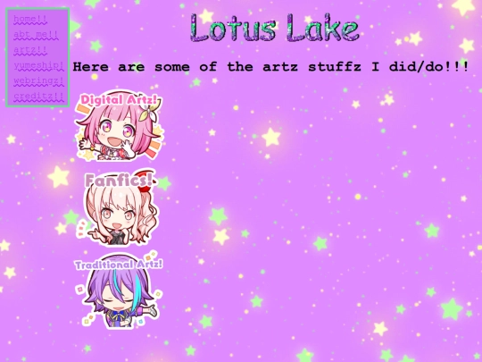 artpage screenshot