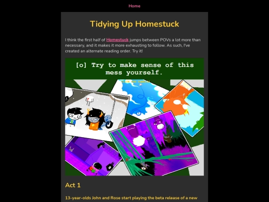 Misc/TidyHS screenshot