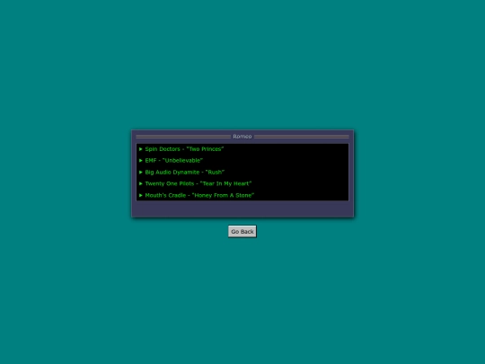 romeo screenshot