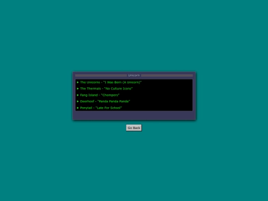 unicorn screenshot