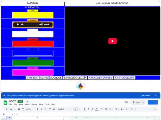 495. HIMNO AL CRISTO DE RIVAS screenshot