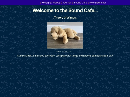musicblog screenshot