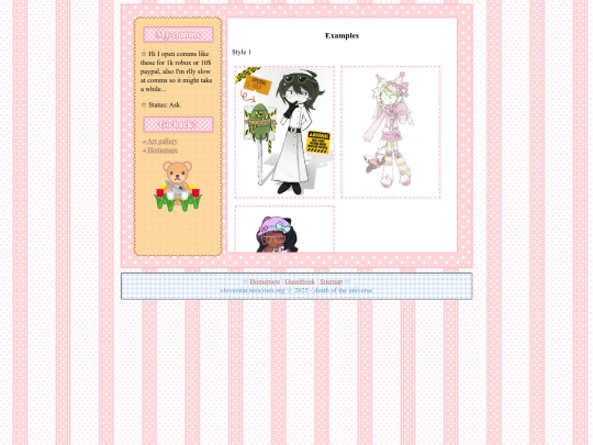 commissions screenshot
