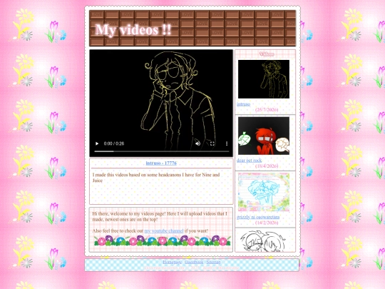 videos screenshot