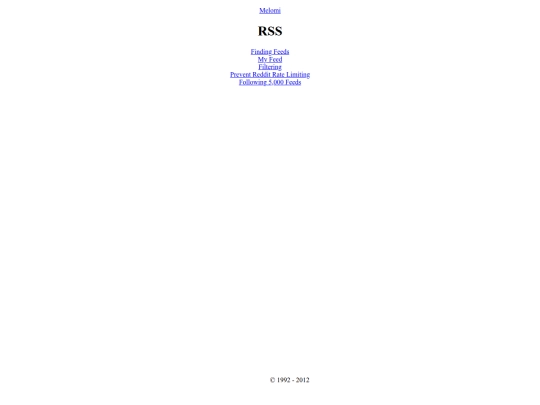 rss screenshot