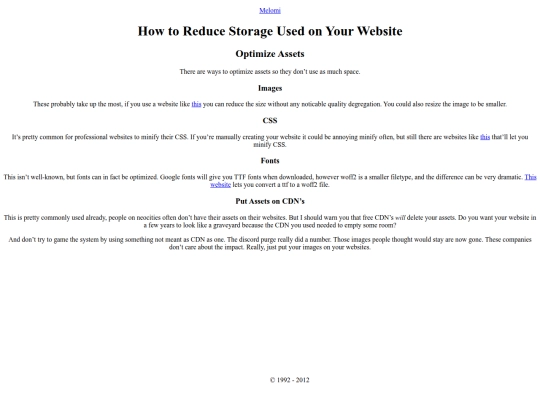 websitestorage screenshot