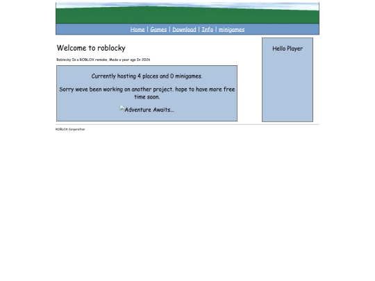 Roblocky screenshot