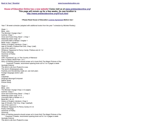 Year7Schedule screenshot