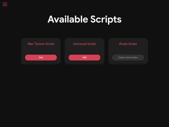 scripts screenshot