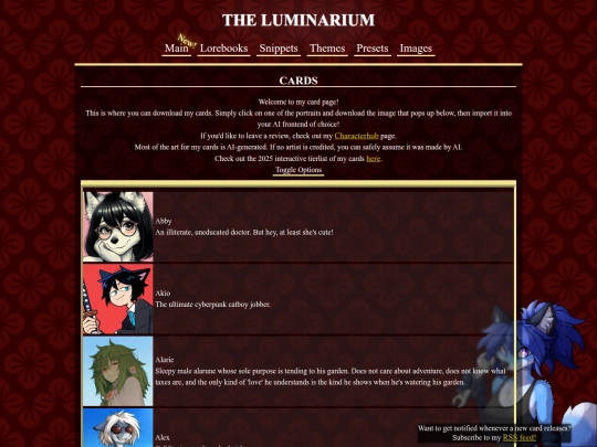 cardpage screenshot