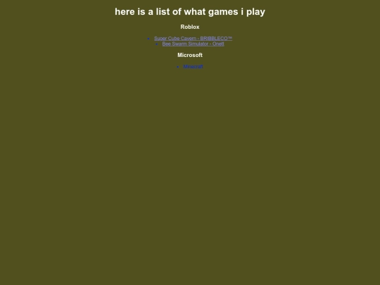 game-list screenshot