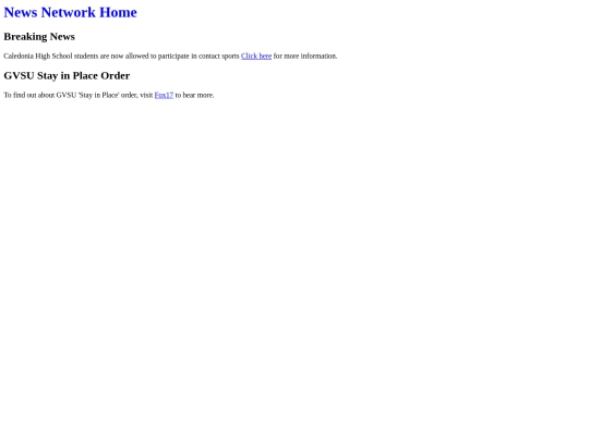 Newsnetworkhome screenshot