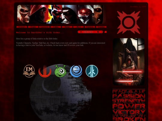 links screenshot