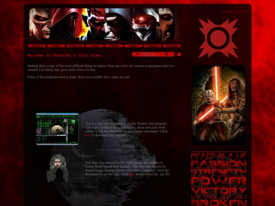 skins screenshot