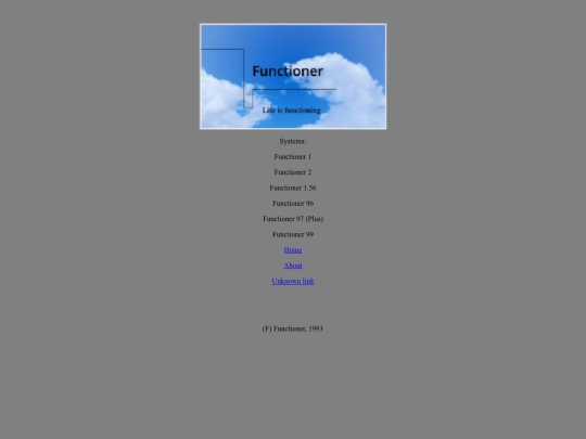 Functionnet/Functionsoft/older/system screenshot