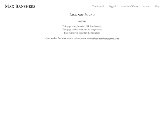 not_found screenshot