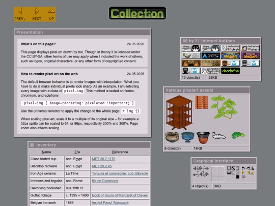 collection screenshot