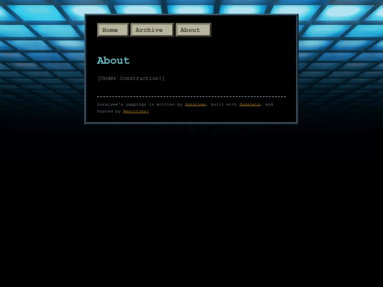 journal/about screenshot