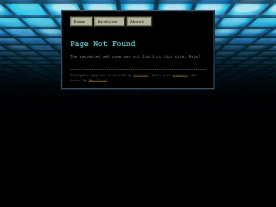 journal/not_found screenshot
