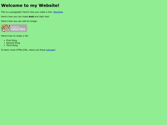 index screenshot