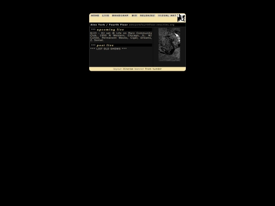 live screenshot