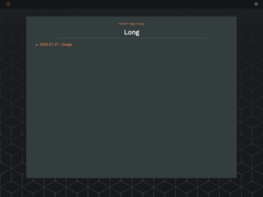 dev/tags/long screenshot
