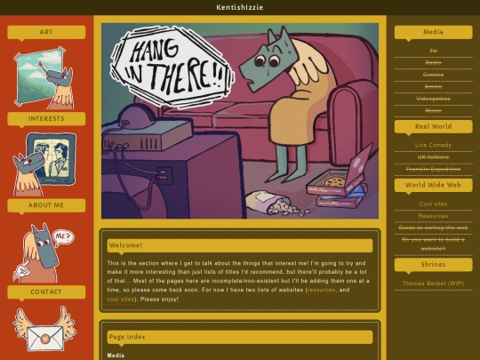 interests screenshot