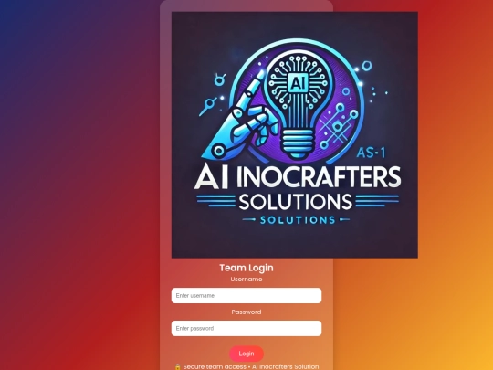 ai-inocrafters-solution/dashboard screenshot