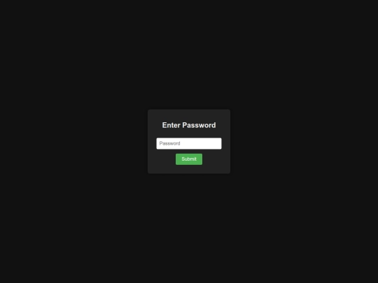password screenshot