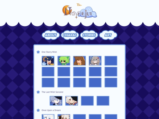 CHARACTERS screenshot