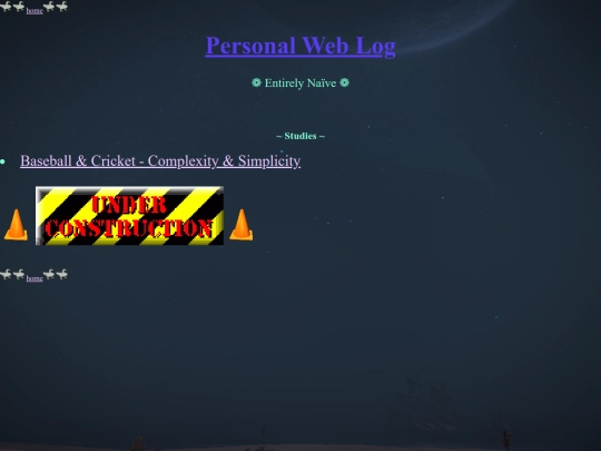 PersonalWebLog screenshot