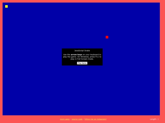 Jocsnake screenshot