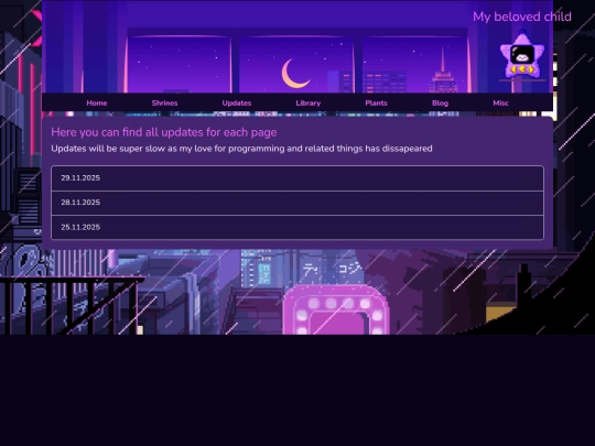 updates screenshot