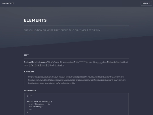 elements screenshot