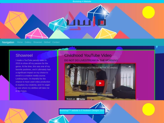 showreel screenshot