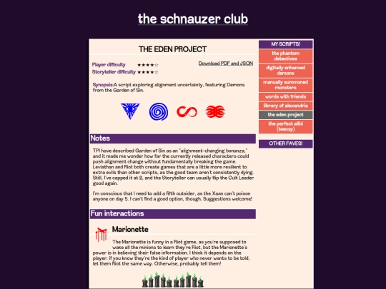 scripts/theedenproject screenshot