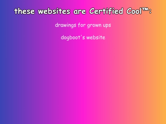 links screenshot