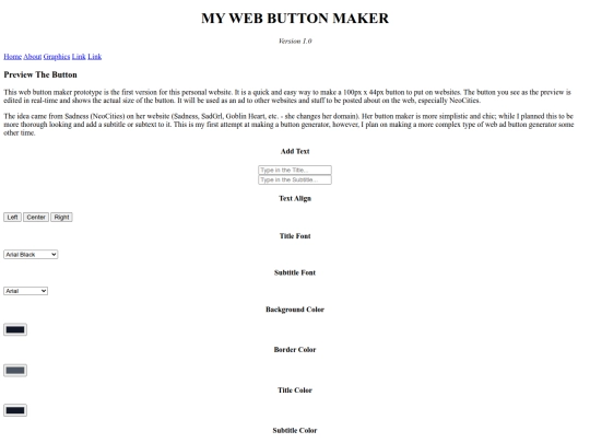 projects/web-button-maker-v1.0 screenshot