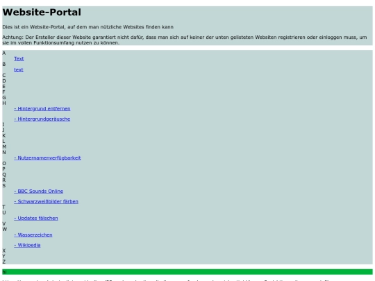 index screenshot
