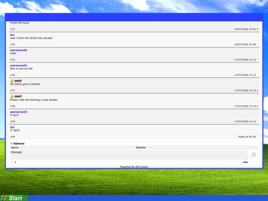chatroom screenshot