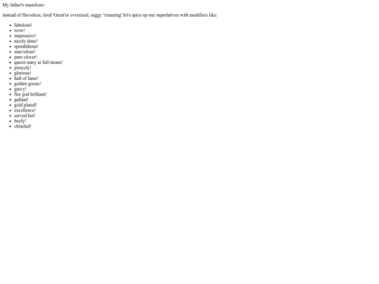 myfathersdeclaration screenshot