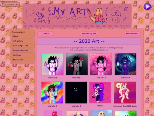 art/2020 screenshot