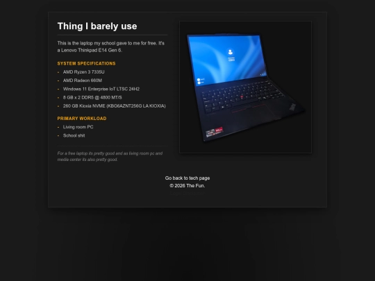 devices/thinkpadE14 screenshot