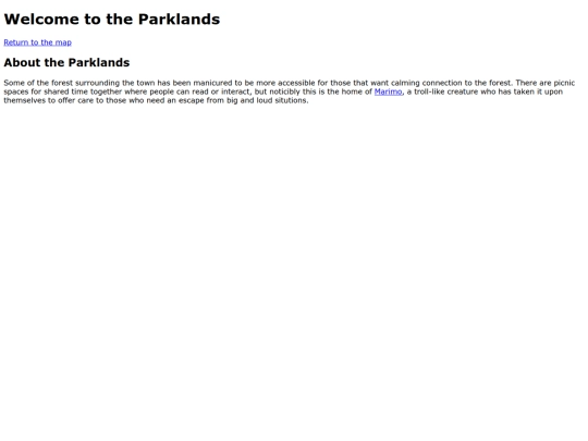 Locations/parkland screenshot
