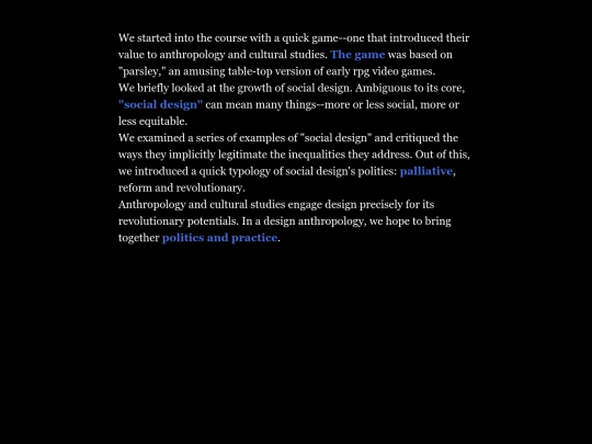 Design Anthropology screenshot