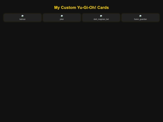 projects/card viewer  screenshot