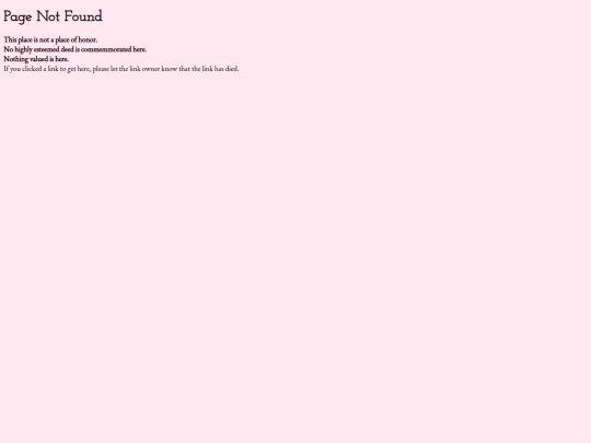 not_found screenshot