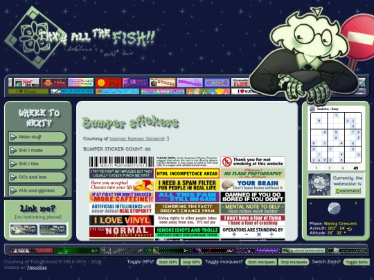 bumperstickers screenshot