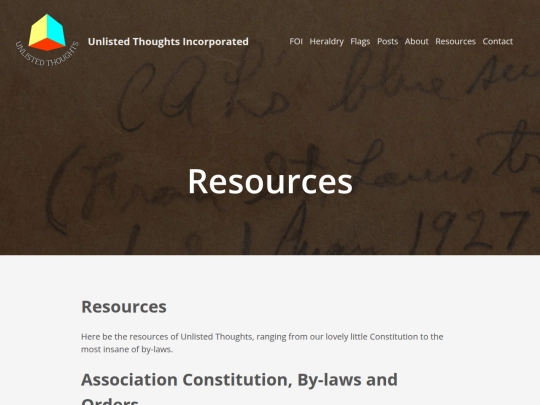 resources screenshot